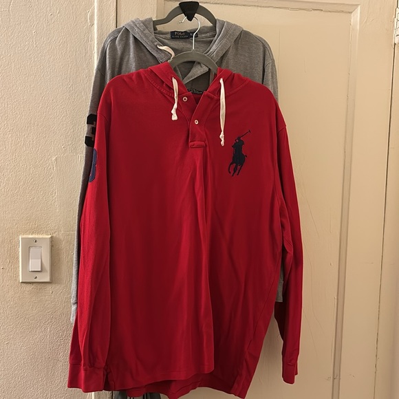 🚨2/$45 Polo Ralph Lauren  Hoodie Shirts - Picture 6 of 8
